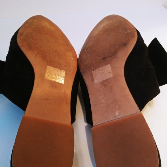 Womens Madewell Remi Black Suede Mule/Flats  7.5 - Picture 2 of 7